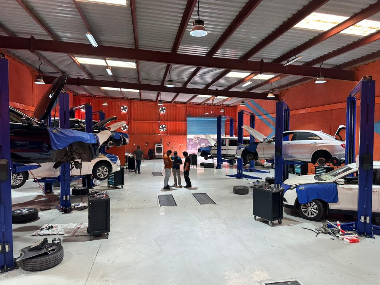 Auto repair background